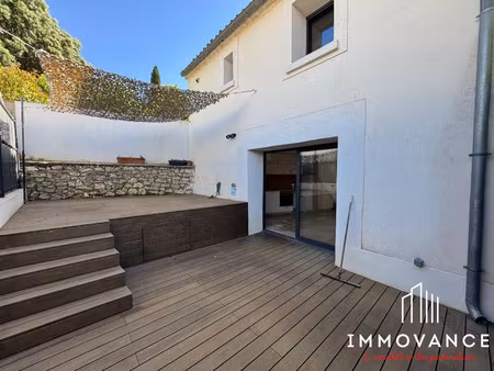 ancienne grange rénovée t3 avec terrasse