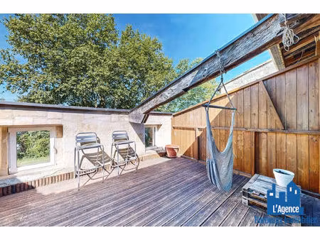 exclusivité !!! vieux lormont - maison de ville 4 pieces 105 m2 avec terrasse 20 m2 et gar