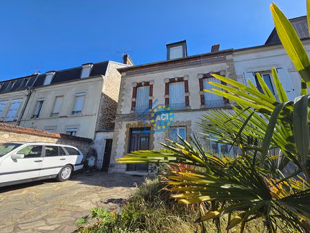 maison bourgeoise mantes-la-jolie - 128 m² hab - 5 chambres - 500 m² terrain - cave