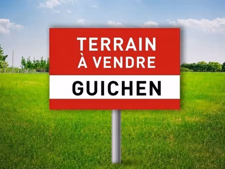 a vendre chez blot immobilier - terrain sur guichen - 388m²