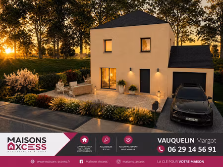 vente maison à saint-georges-montcocq (50000) : à vendre / 102m² saint-georges-montcocq