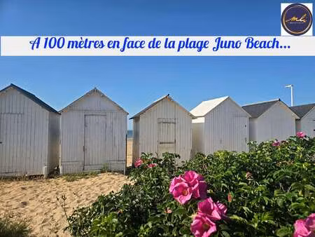 vente maison bord de mer à bernières-sur-mer (14990) : à vendre bord de mer / 149m² berniè
