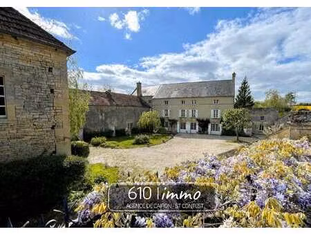 vente demeure d'exception à fontaine-henry (14610) : à vendre / 450m² fontaine-henry