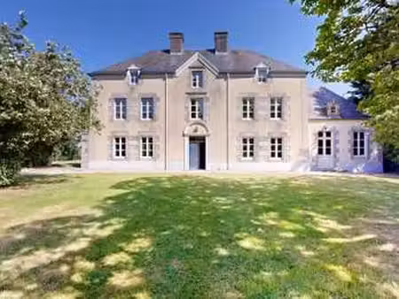 vente demeure d'exception piscine à saint-denis-le-gast (50450) : à vendre piscine / 248m²