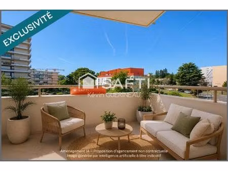 blanquefort centre – t3 avec balcon et parking