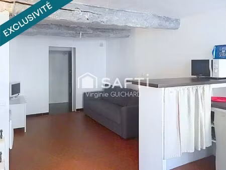 appartement 38m² centre ancien digne les bains 04