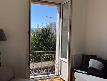 appartement - 1er étage - 13 70 m2 - 1 pièce - meublé