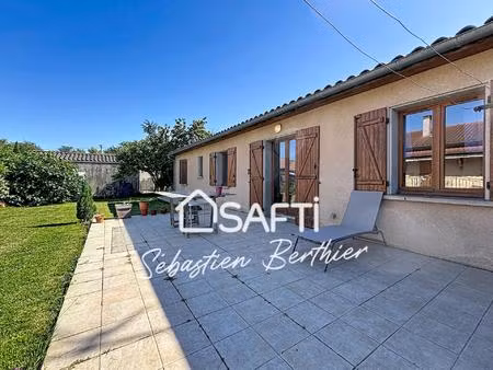 lavaur – maison plain-pied 4 chambres avec garage et jardin