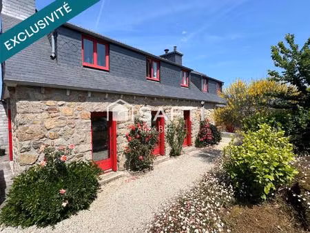 longère en pierre 120m2 sur la côte bretonne