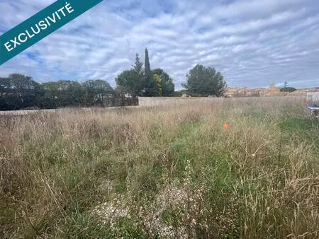 34320 neffies terrain a batir plat viabilise de 1000 m²