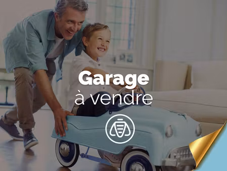 a vendre garage en sous-sol - rue camille desmoulins