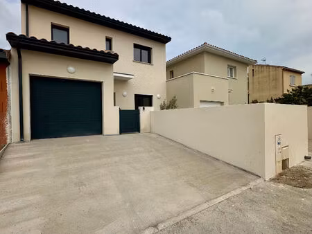 maison neuve marseillan garage/jardinet - 4 pièces - 90m²