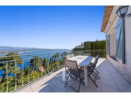 théoule-sur-mer : villa vue mer panoramique - 6 chambres