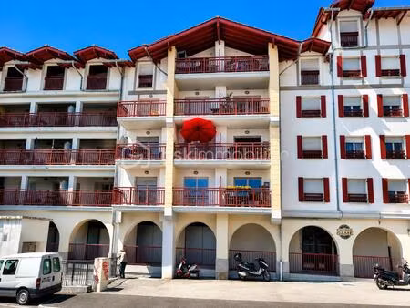 hendaye – studio lumineux avec balcon dans résidence récente avec ascenseur