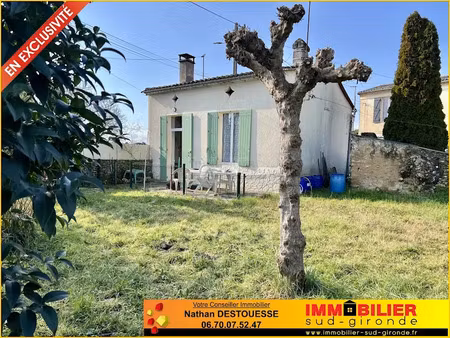 vente maison 2 pièces 45 m² à barsac (33720)  129 300 €