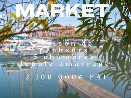 superbe double maison de pêcheurs rénovée