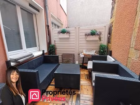 le coteau - investisseurs - t3 loué avec terrasse