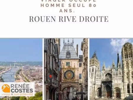 viager occupé - h79 ans - rouen (76000)