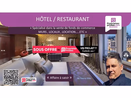 lalouvesc - murs commerciaux loues hôtel bar restaurant