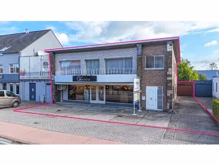 te koop: handelspand met appartement in hartje alken!