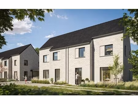 nieuwbouwwoningen in een groene omgeving te lokeren