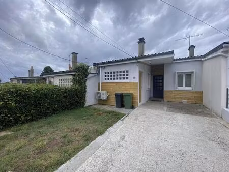 location maison 3 pièces 51m² merignac 33700