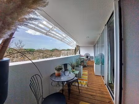 la grande-motte appartement 3 pièces avec terrasse  dans résidence neuve haut de gamme