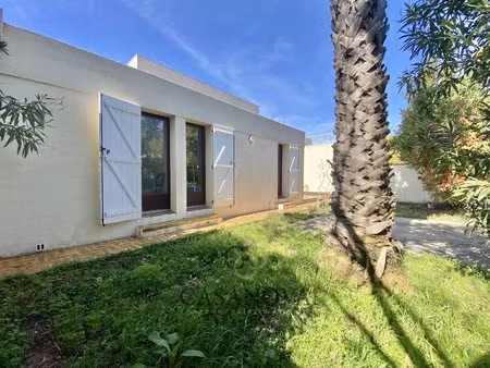 carnon - maison à quelques pas de la plage - 155 m2  jardin
