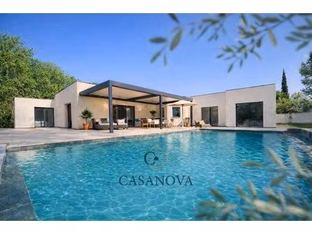 grabels villa contemporaine d'exception avec piscine aux portes de montpellier