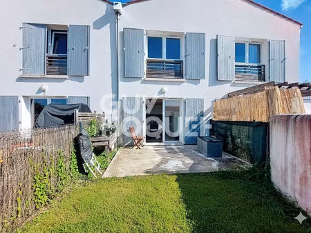 maison centre bourg dolus d'oléron - 71m² - 2 chambres - jardin