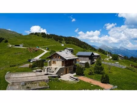 chalet rénové au cœur des alpages