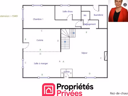 ille et vilaine cancale 35260 - maison 6 pièces 164 m2 sur terrain 468 m2
