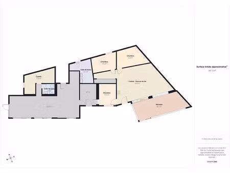 vente maison 6 pièces  165.00m²  ponsas