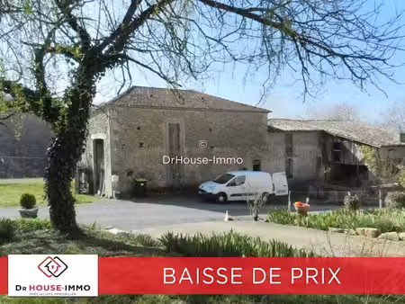 vente maison 5 pièces 100 m² à saint-vivien-de-monségur (33580)  210 000 €