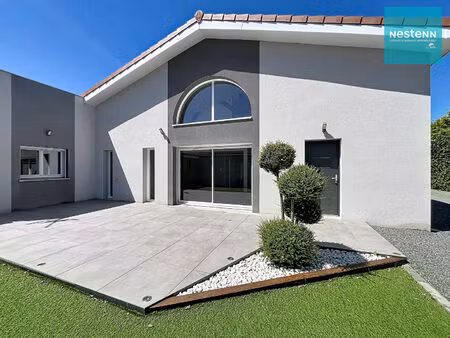 3 min montrond-les-bains : maison 135 m² hab - 4 chbres- terrain 473 m²