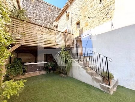 maison de village avec 3 chambres  jardin  terrasse  jacuzzi