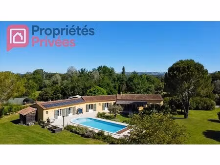 propriété exceptionnelle à mouriès au pied des alpilles - mandat exclusif -