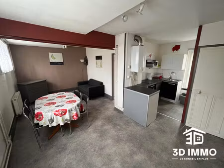 location appartement 2 pièces 23m² avesnes sur helpe 59440