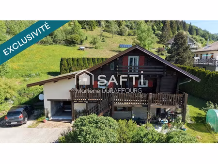 vente maison 5 pièces 120 m² à bellefontaine (39400)  320 000 €