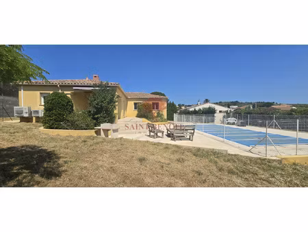 a vendre au pouget - villa de plain-pied t5 de 132m2 avec pi