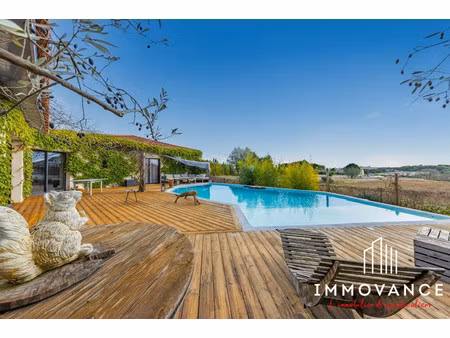 vente villa de plain-pied avec vue sur les champs