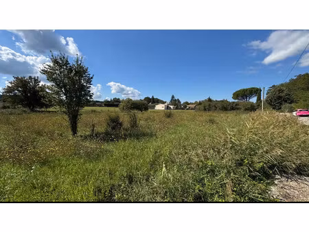 vente terrain à construire 1450 m² rians (83560)