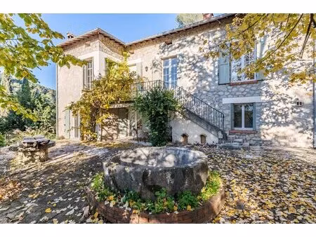 mougins - propriété en pierre fin xixᵉ – calme absolu
