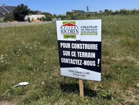 vente terrain à brissac-quince (49320) : à vendre / brissac-quince