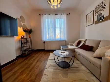 appartement meublé 1 ch à louer à charleroi