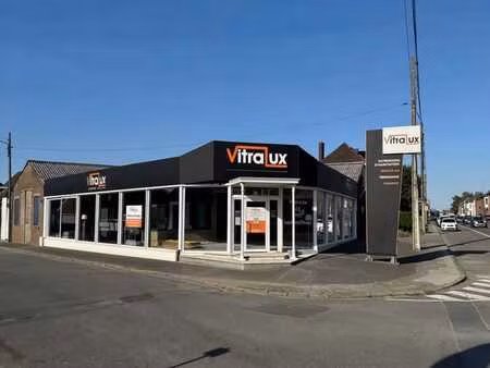 local commercial avec 317m² de terrain à quaregnon