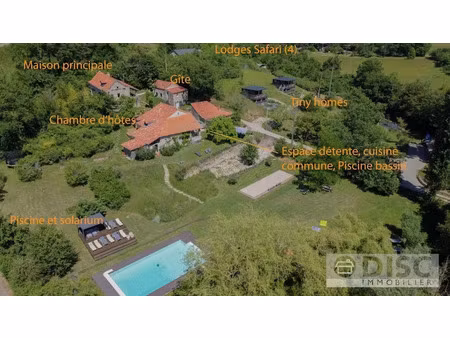 vente propriété 3 pièces à caylus (82160)  780 000 €
