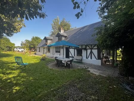 belle longère en campagne normande