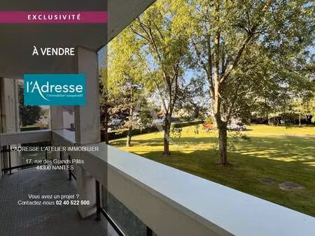 vente appartement 3 pièces à nantes beaujoire - saint-joseph (44000) : à vendre 3 pièces /