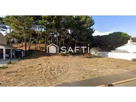vente terrain bord de mer à la tranche-sur-mer (85360) : à vendre bord de mer / 797m² la t